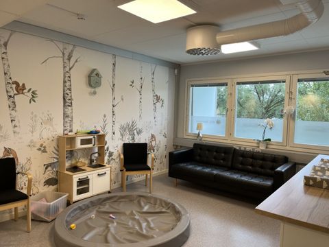 Innenausstattung im Familjens Hus