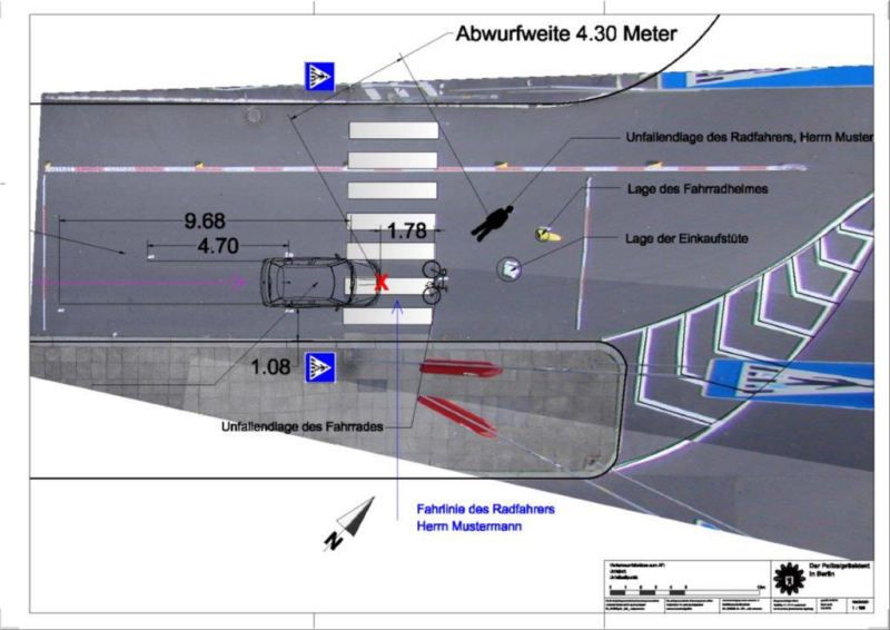 digitale Verkehrsunfallaufnahme