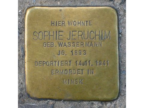 Stolperstein Sophie Jeruchim