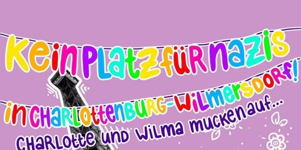 Plakat zur Kundgebung