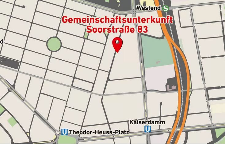 Gemeinschaftsunterkunft Soorstr. 83