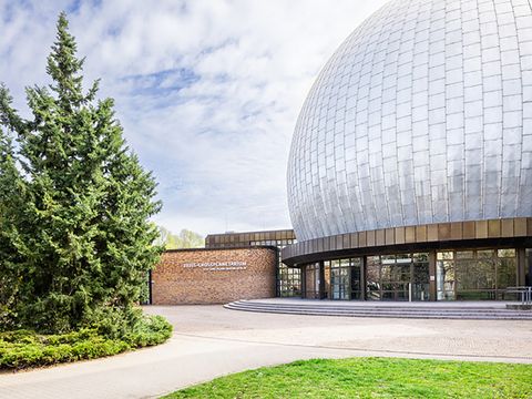 Außenansicht des Zeiss-Großplanetariums