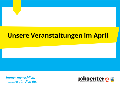 Vorschau Veranstaltungen April