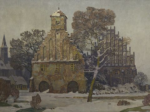 Kloster Zinna, Karl Wendel, Wandgemälde 003 (Bild: Mila Hacke, Mila Hacke Architektur-Fotografie, Berlin)