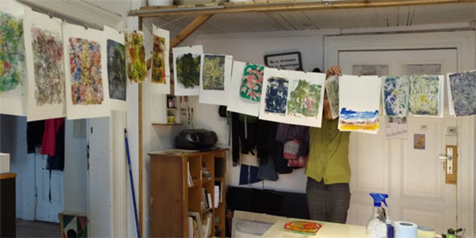 Atelier von Frau Szafiejew