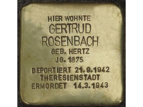 Emser Str. 24 Gertrud Rosenbach