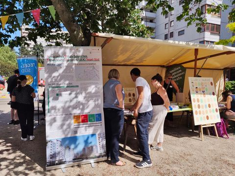 Beteiligung zum ISEK Tegel-Süd auf dem Kiezfest, 29.05.2026, Emstaler Platz