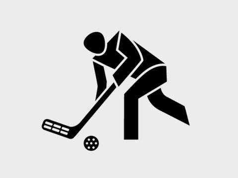 Floorball Piktogramm