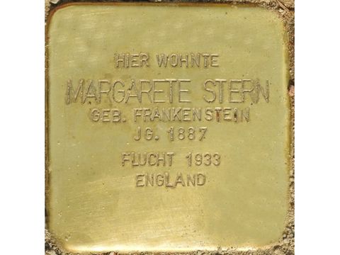 Stolperstein Margarete Stern (Bild: Stolpersteine-Initiative CW, Hupka)
