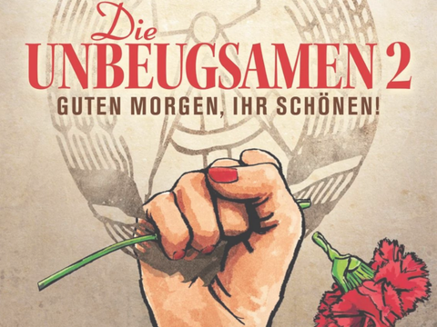 Die Unbeugsamen 2 Guten Morgen, Ihr Schönen! Filmplakat mit Logo der Gleichstellungs- und Frauenbeauftragten der Berliner Bezirke