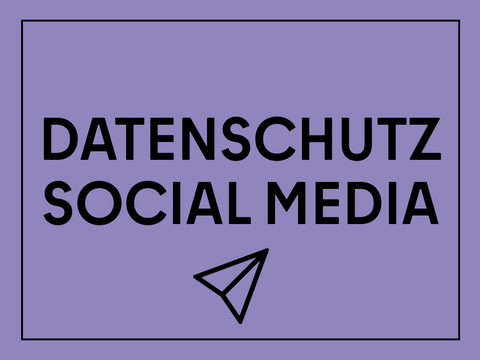 Kachel Datenschutz Social Media SoMe