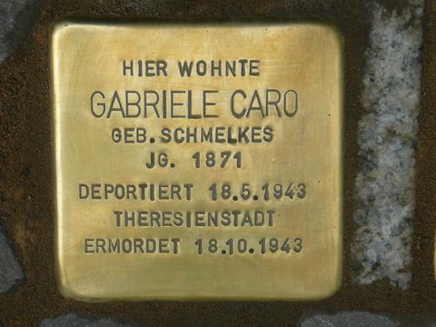 Stolperstein Gabriele Caro