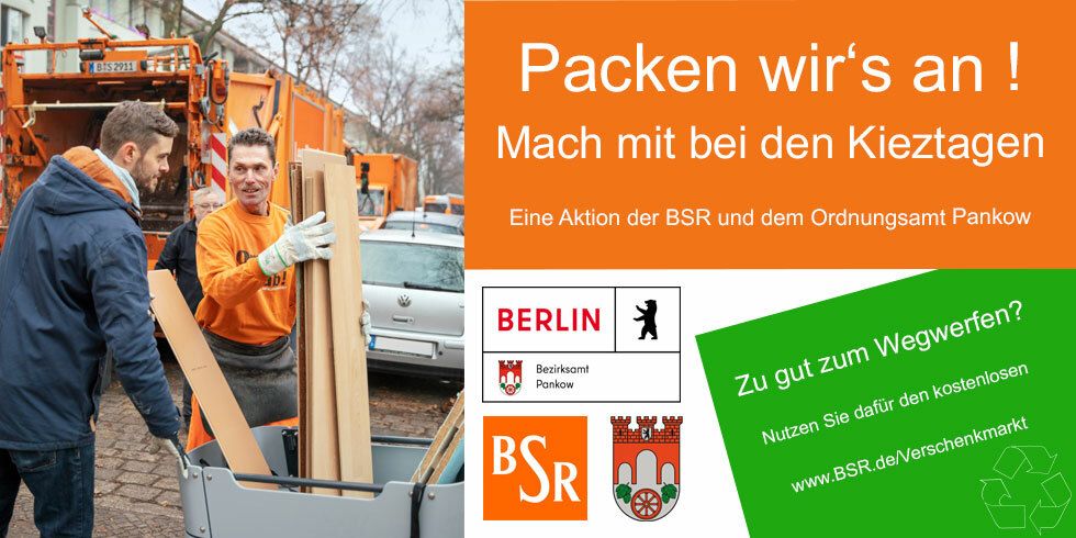 Informationsbild Kieztage BSR Ordnungsamt