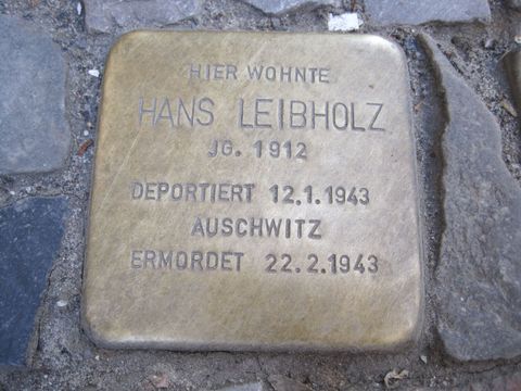 Stolperstein Hans Leibholz