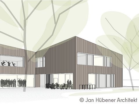  Perspektive des Siegerentwurfs