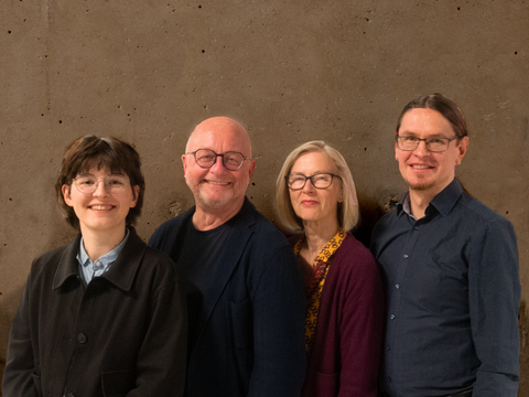 Von links nach rechts: Sarah Sobottka, Marco Mehlin, Gaby Morr und Maik Powalla