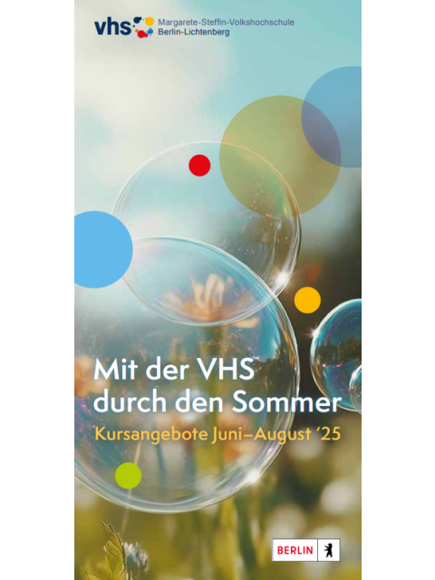 Sommerprogramm VHS Lichtenberg