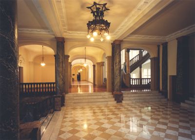 Eingangshalle, oberer Teil