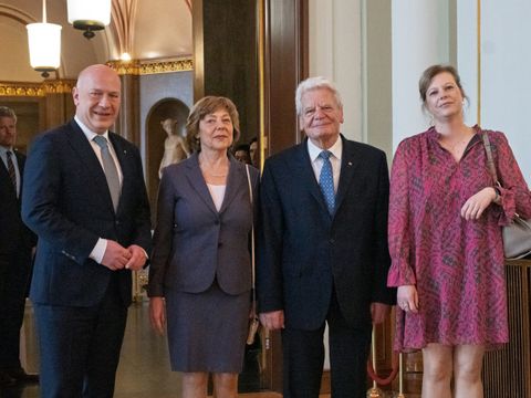 Tischrede beim Mittagessen für den Ehrenbürger von Berlin, Bundespräsident a.D. Joachim Gauck, aus Anlass von dessen 85. Geburtstag am 24. Januar 2025