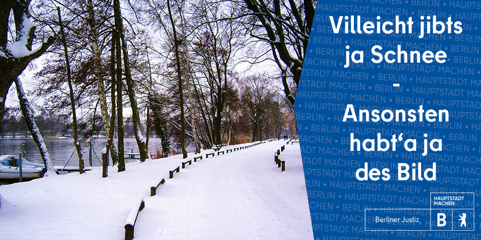 Headerbild für Dezember 2024 - Schneelandschaft