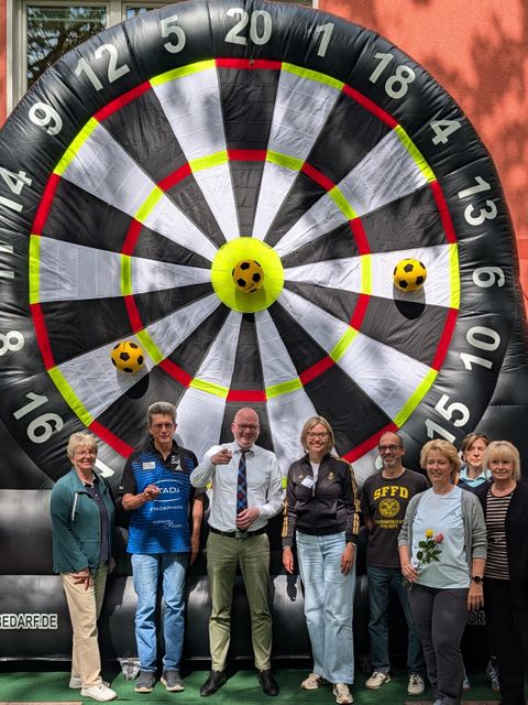 Gruppenfoto 3. Olympischer Tag (Bild: Bezirksamt Steglitz-Zehlendorf)