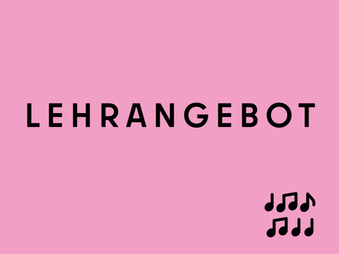 Lehrangebot der Musikschule Fanny Hensel