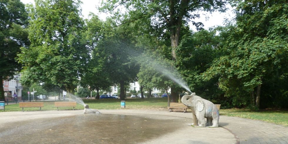 Plansche Volkspark Friedrichshain
