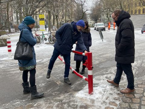 Besuch im Graefekiez