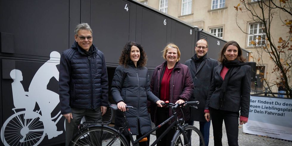 ParkYourBike Presse-Event