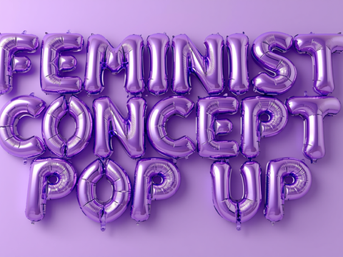 Logo des Feminist Concept Pop up