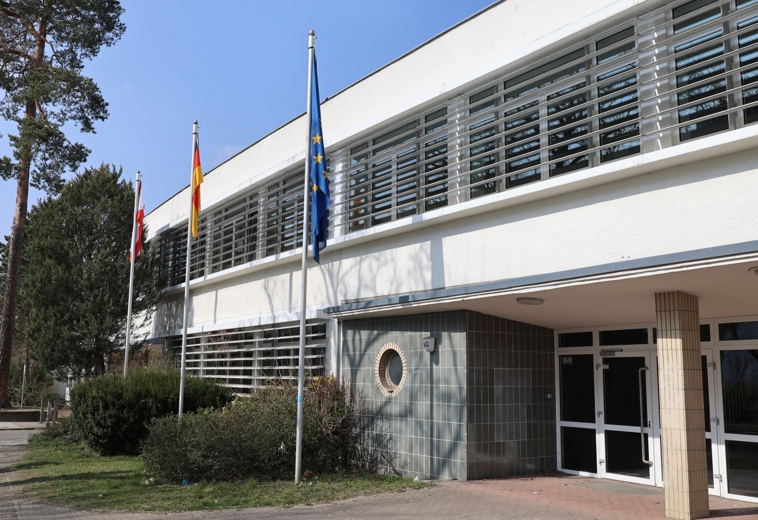 Biesalski-Schule - Eingang