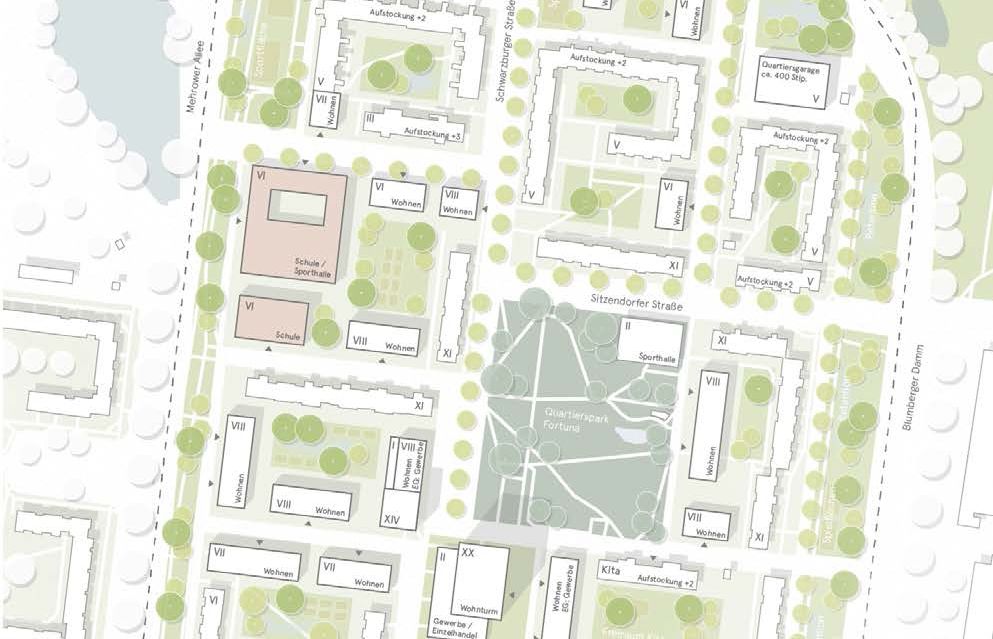 Ausschnitt aus dem Quartierskonzept TAL-Center