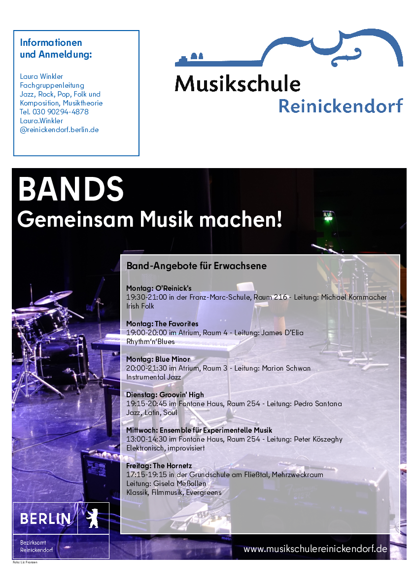 Bands Erwachsene