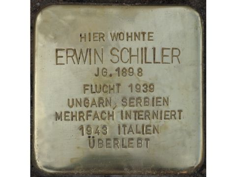 Stolperstein für Erwin Schiller