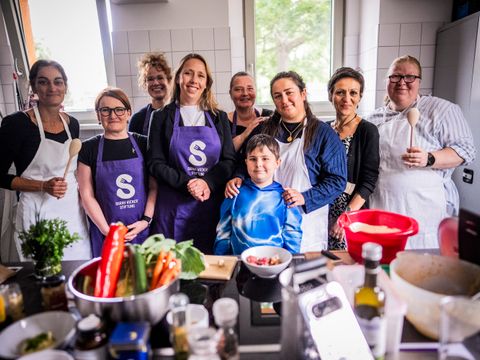 StS Esther Uleer im Familienzentrum