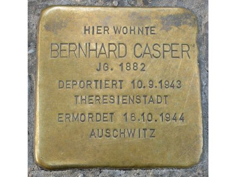 Stolperstein Bernhard Casper