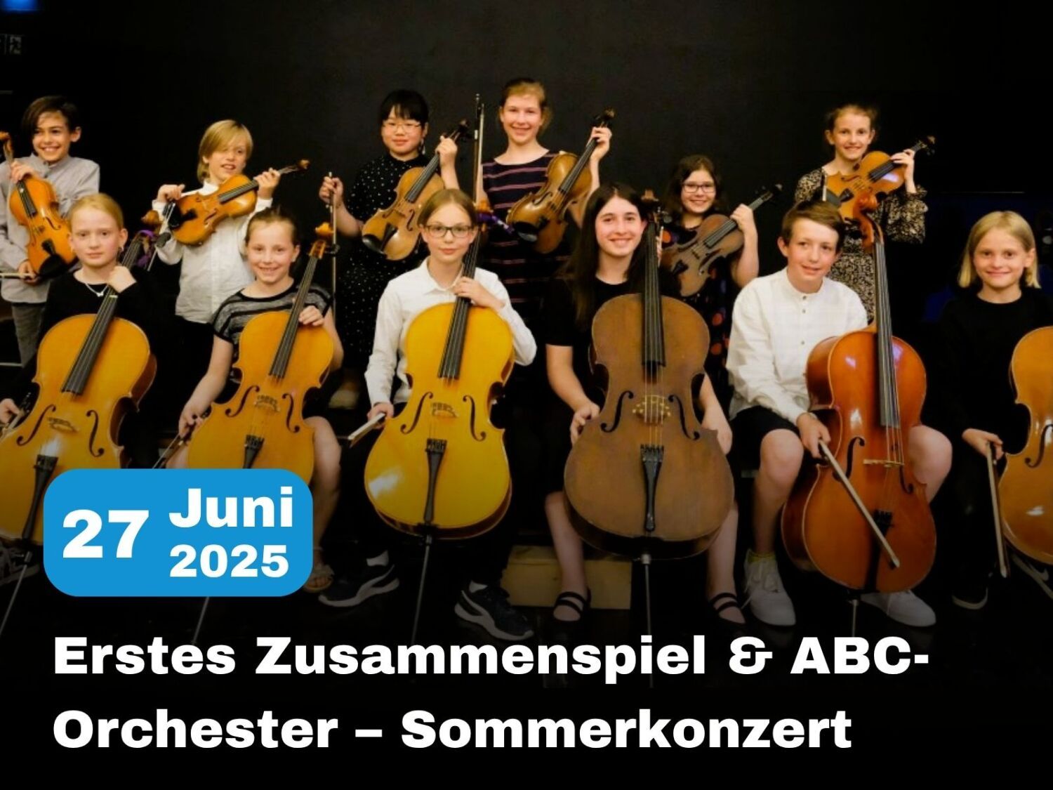 Sommerkonzert Erstes Zusammenspiel & ABC-Orchester