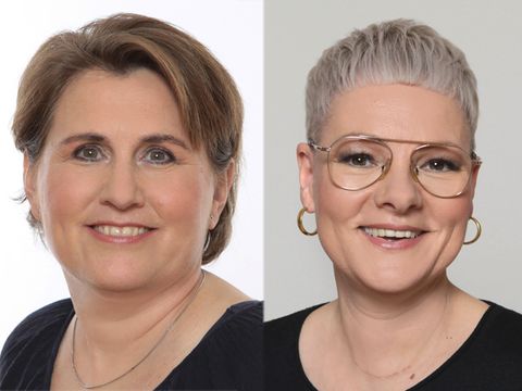 Julia Schröder-Moritz und Melanie Jung