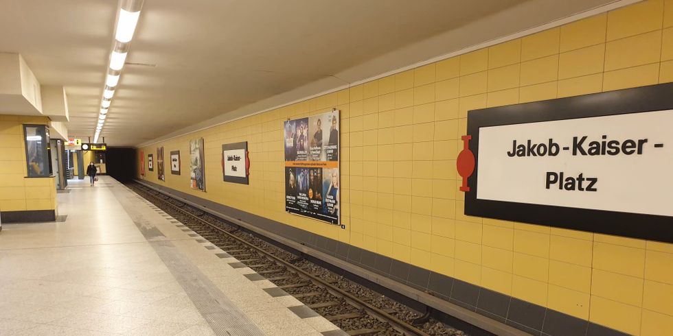 U7 Jakob Kaiser Platz, Bahnsteig