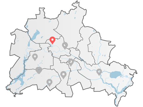 Karte mit Lage der Siedlung KWArtier