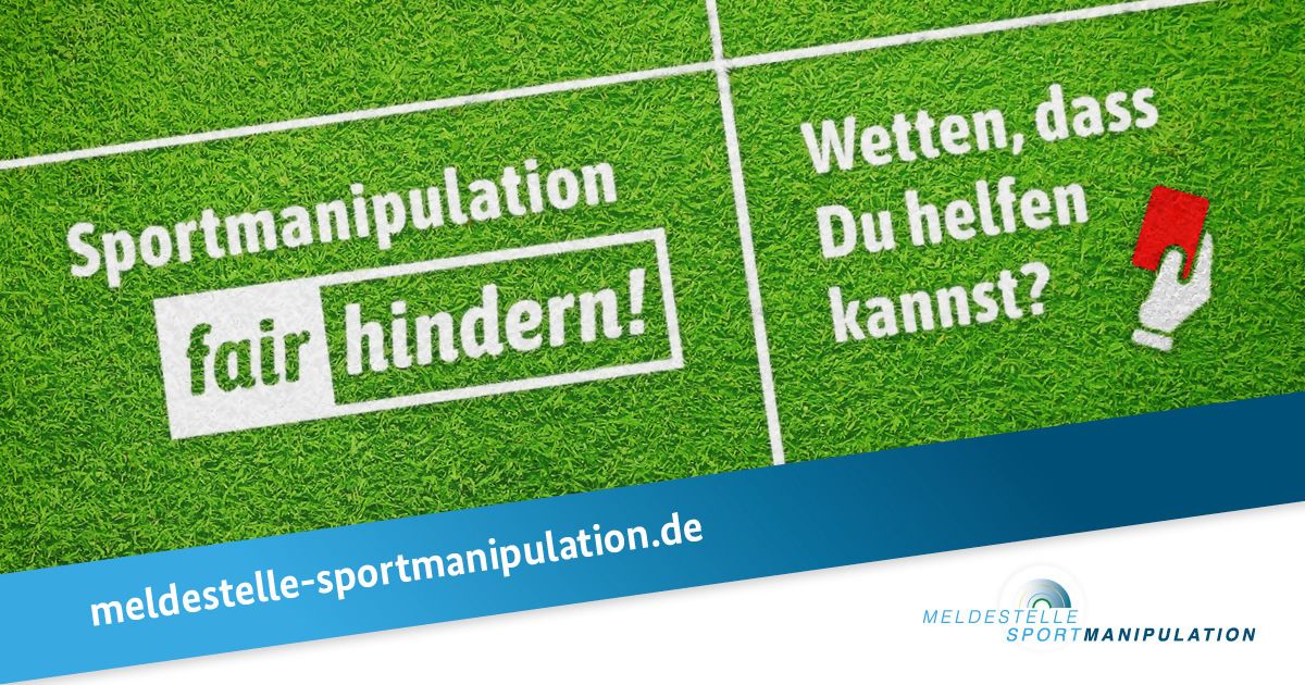 Meldestelle Sportmanipulation