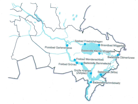 Freie Badestellen