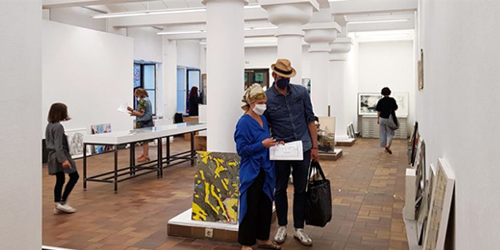 artspring berlin – Bild einer Ausstellung