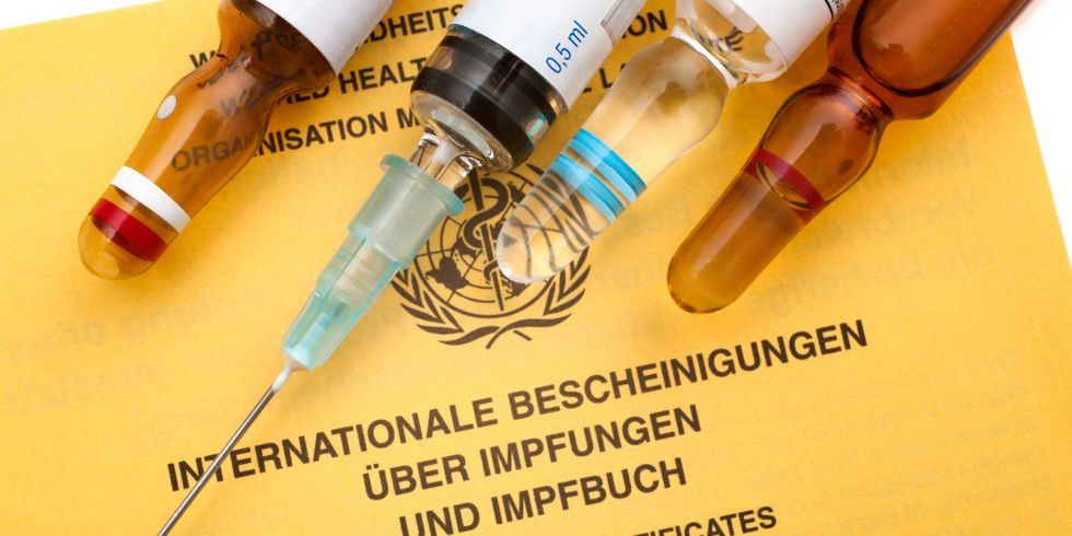 Impfpass - Internationale Bescheinigung über Impfungen