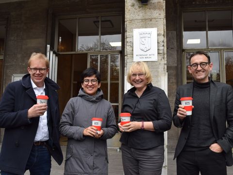 Das Bezirksamt Mitte beteiligt sich an der Aktion #Abfallfreitag der BSR