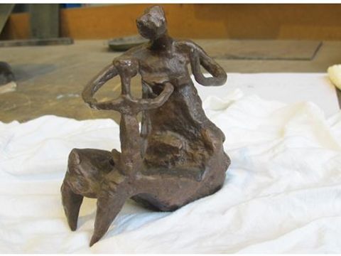 Dorothea Buck-Mutter mit Kind