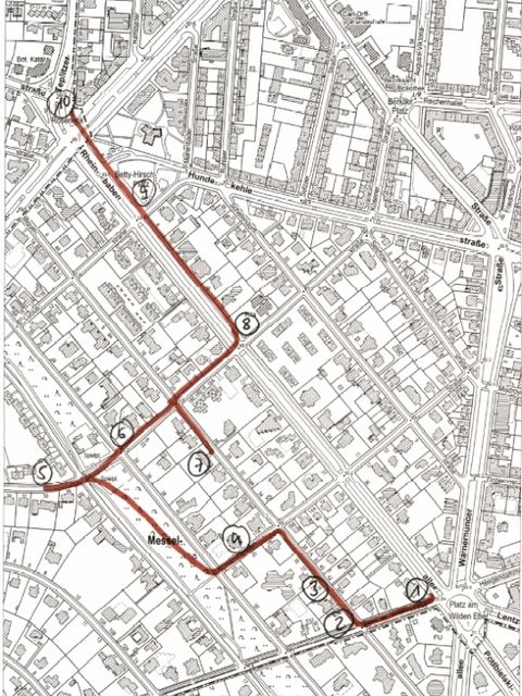 Kartenskizze 196. Kiezspaziergang 14.04.2018 (Bild: BA CW, ML)
