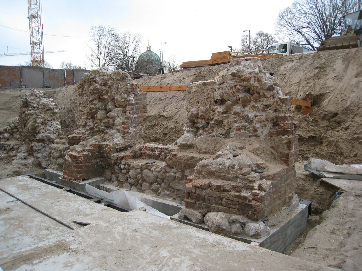 Berliner Rathaus-Grabung