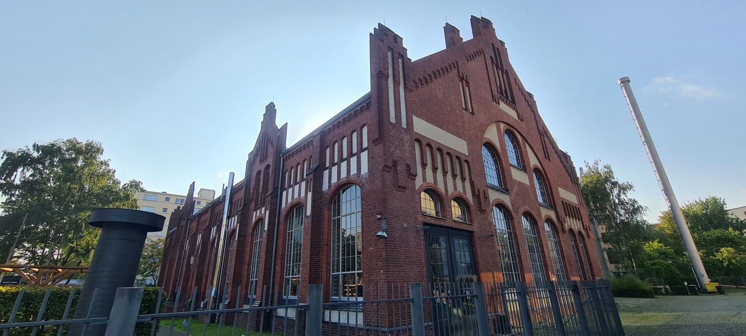 Das alte Abwasserpumpwerk Wilmersdorf.