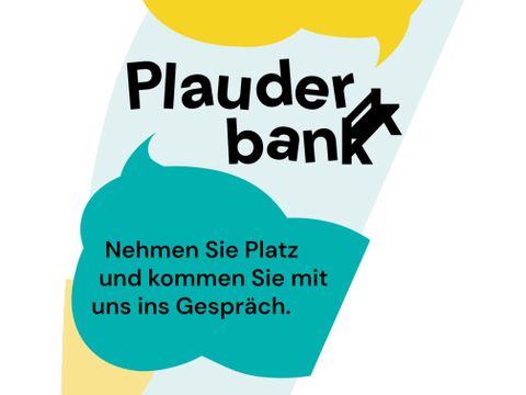 Plauderbank Charlottenburg-Wilmersdorf Flagge